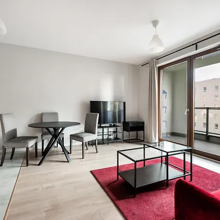 Bialej Floty Red Apartment Warsaw Exterior photo